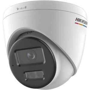 Hikvision DS-2CD1367G2H-LIUF/SRB 6MP ColorVu Smart Hybrid Light Outdoor Turret Camera with Red/Blue Deterrent Lights
