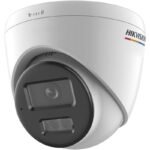 Hikvision DS-2CD1347G2H-LIUF/SRB 4MP ColorVu Smart Hybrid Light Outdoor Turret Camera with Red/Blue Deterrent Lights