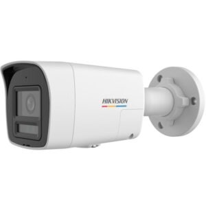 Hikvision DS-2CD1067G2H-LIUF/SRB 6MP ColorVu Smart Hybrid Light Outdoor Bullet Camera with Red/Blue Deterrent Lights