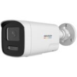 Hikvision DS-2CD1T67G2H-LIUF/SRB 6MP ColorVu Smart Hybrid Light Outdoor Bullet Camera with Red/Blue Deterrent Lights