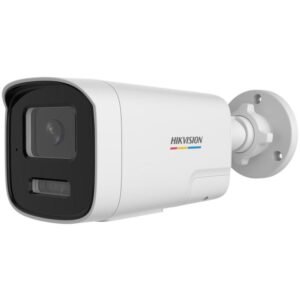 Hikvision DS-2CD1T67G2H-LIUF/SRB 6MP ColorVu Smart Hybrid Light Outdoor Bullet Camera with Red/Blue Deterrent Lights