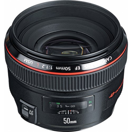 CANON EF 50MM F/1.2L USM LENS - Image 1