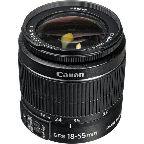 Canon EF-S 18-55mm f/3.5-5.6 IS II standard zoom lens - Image 1