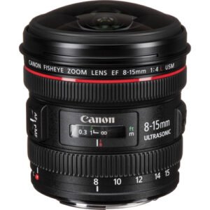 CANON EF 8-15MM F/4L FISHEYE USM Lens