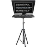 DESVIEW T15 15' PROFESSIONAL BROADCAST TELEPROMPTER - Image 2