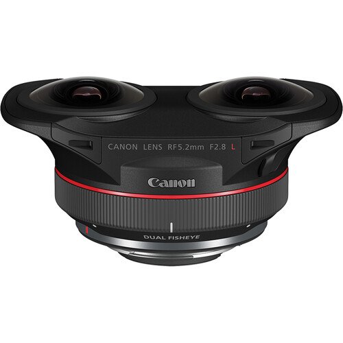CANON RF S  5.2 F2.8 DUAL FISH EYE Lens - Image 1