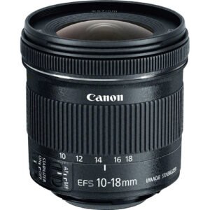Canon EF-S 10-18mm f/4.5-5.6 IS STM ultra-wide zoom lens