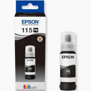 Epson 115 EcoTank pigment black ink bottle C13T07C14A