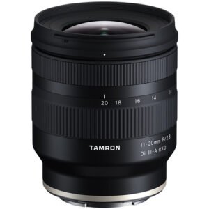 Tamron 11-20mm F2.8 Di III-A RXD lens for Sony E mount