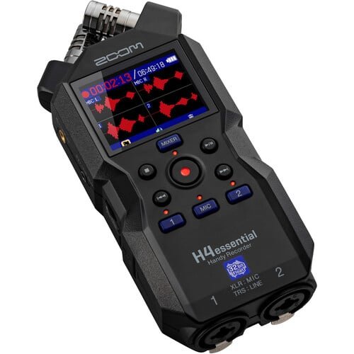 OG-3 Zoom H4essential 4-Track 32-Bit Float Portable Audio Recorder - Image 1