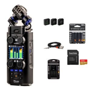 Zoom H5studio 4-Track Handy Recorder with 32-Bit Float Recording and Wireless Kit