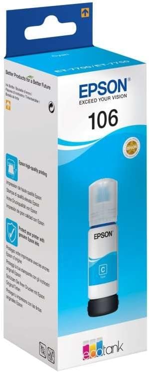 Epson 106 EcoTank Cyan Ink Bottle