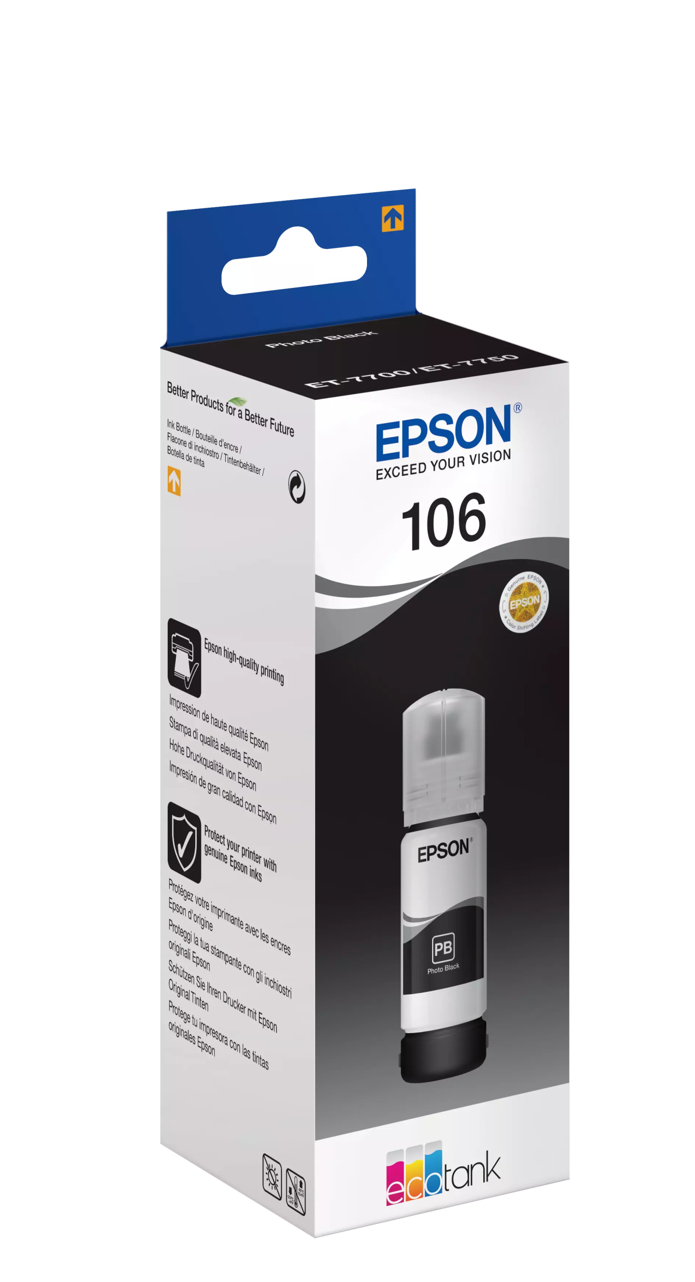 Epson 106 EcoTank Black Ink Bottle